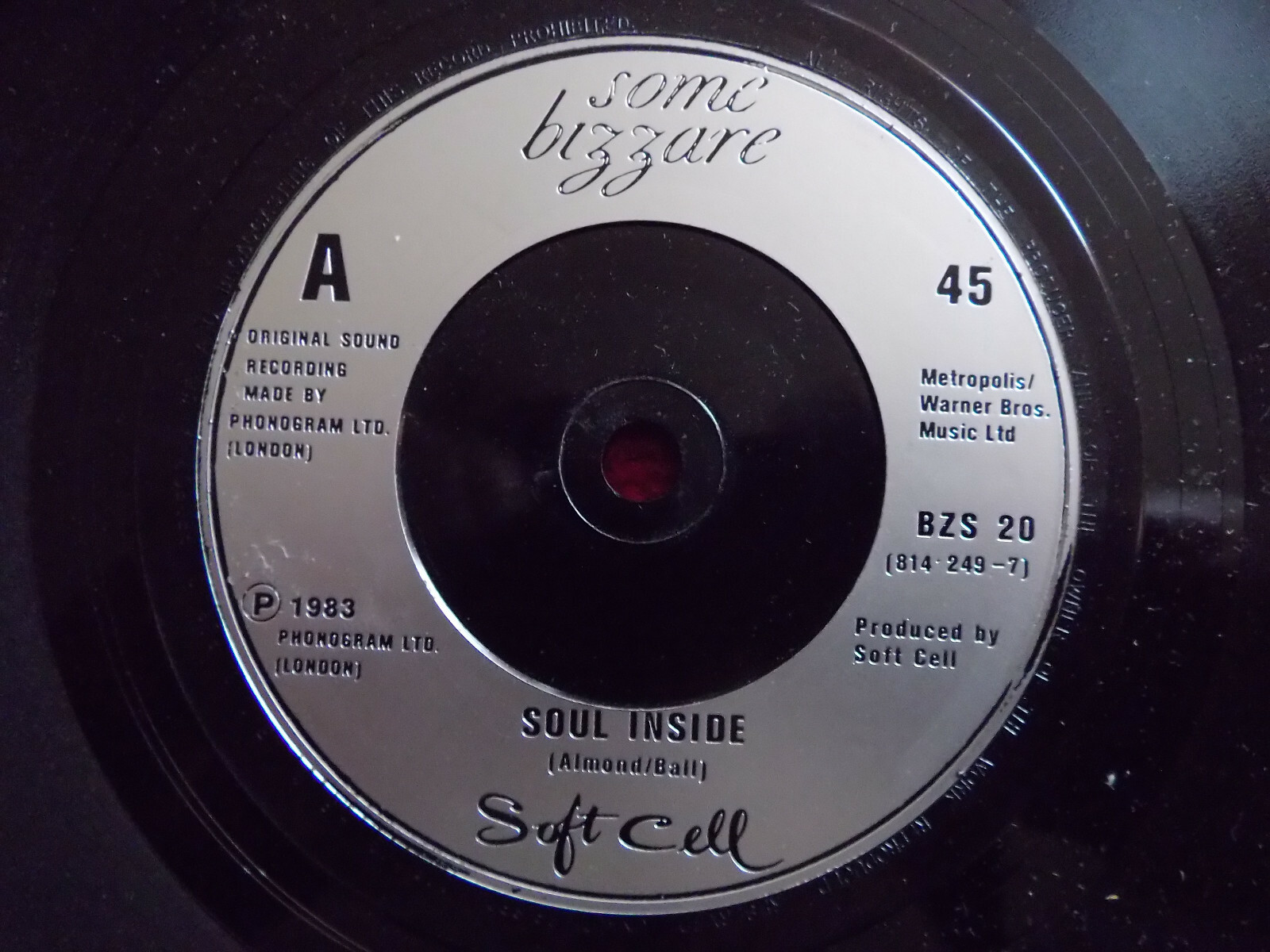 Soft Cell – Soul inside / You only live twice (7-Inch-Single, 1983)