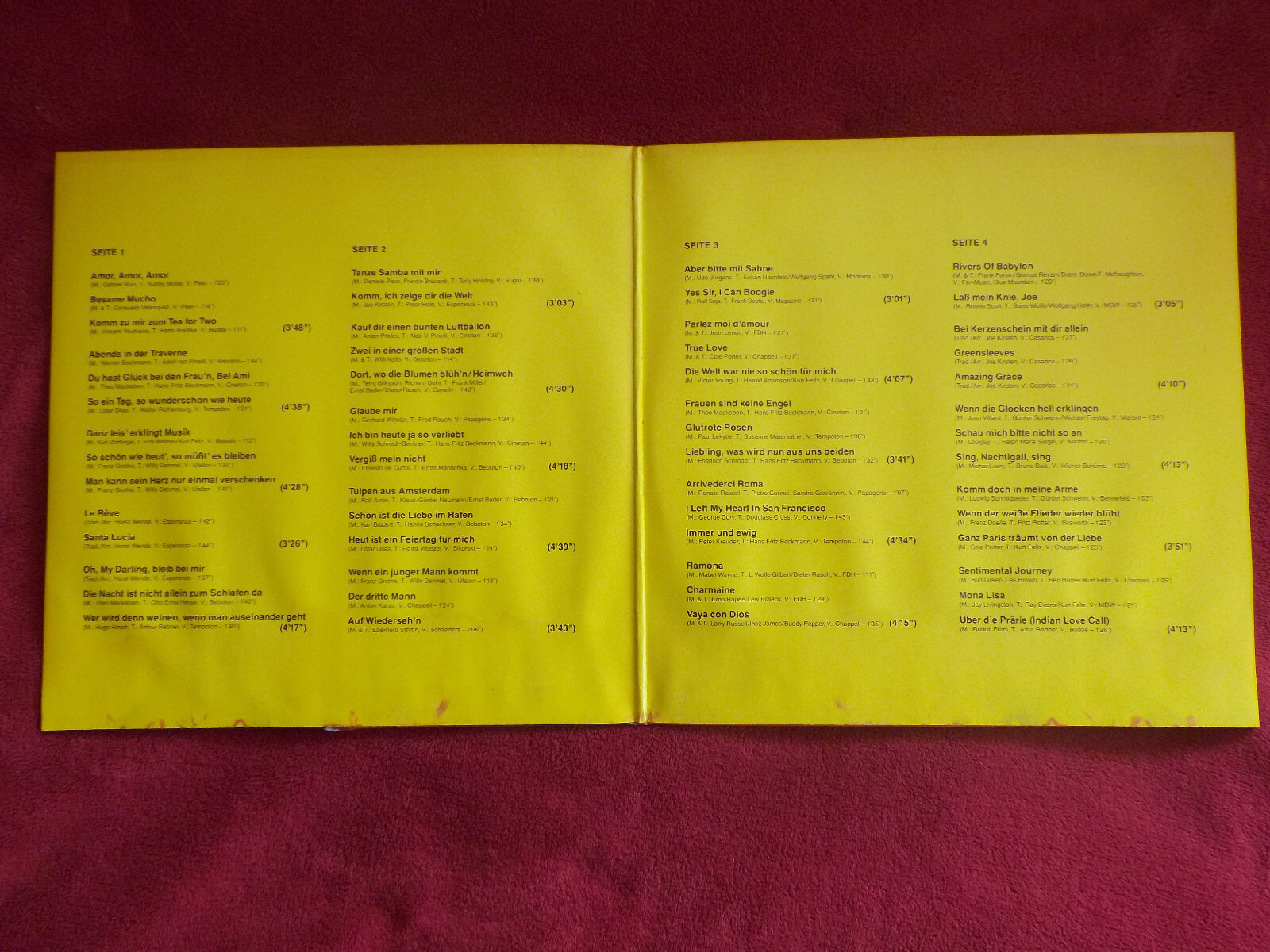 Joe Kirsten und das Astoria-Sound-Ensemble – Ganz leis´ erklingt Musik (Doppel-LP), Bild 2