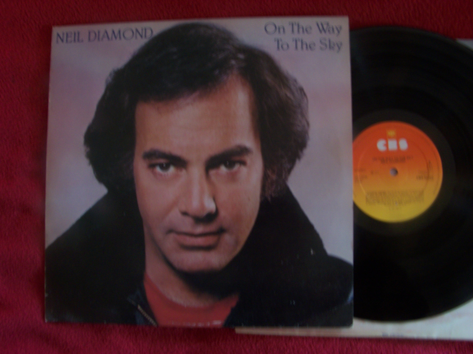 Neil Diamond – On the Way to the Sky (LP, CBS Records, Niederlande, 1981)