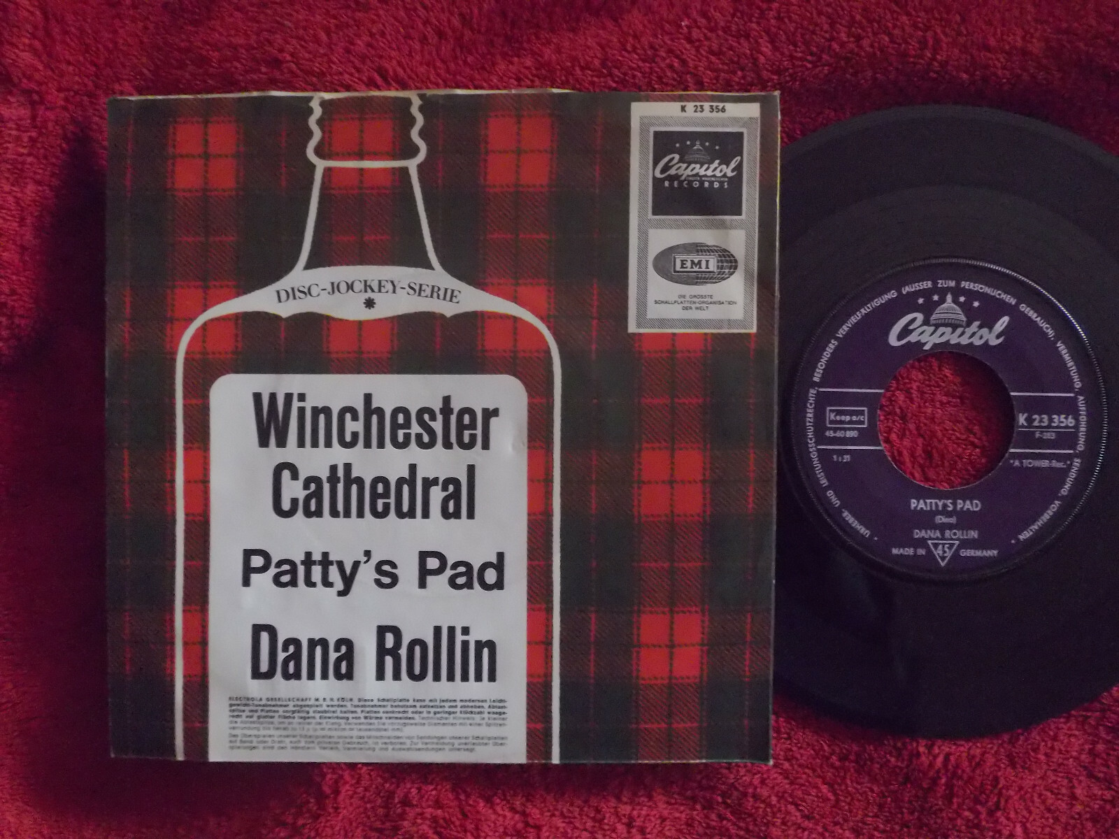 Dana Rollin – Winchester Cathedral / Patty´s Pad – Capitol Records K 23 356, Bild 3