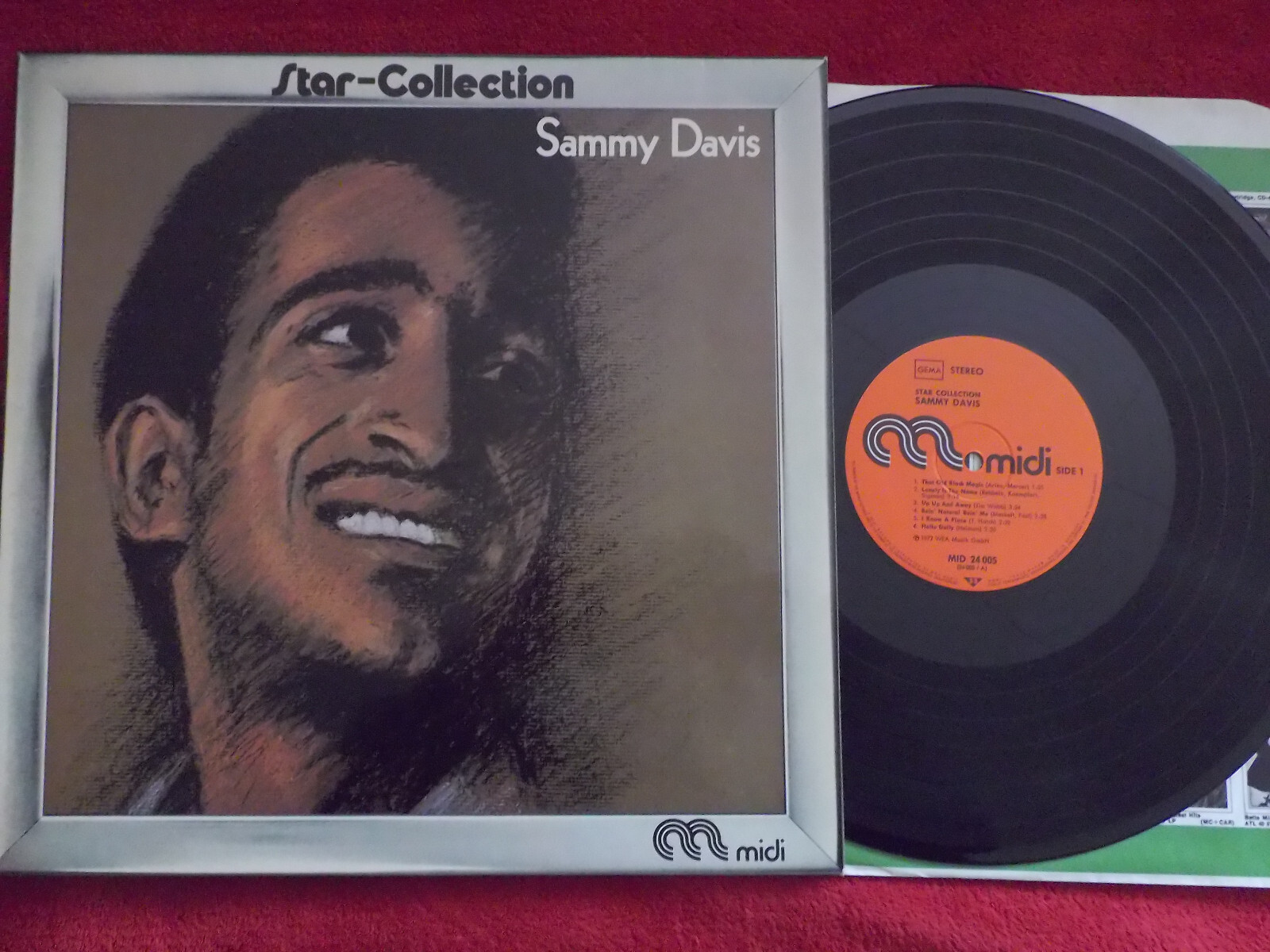Sammy Davis – Star-Collection | Midi Records, MID 24 005, LP, 1972