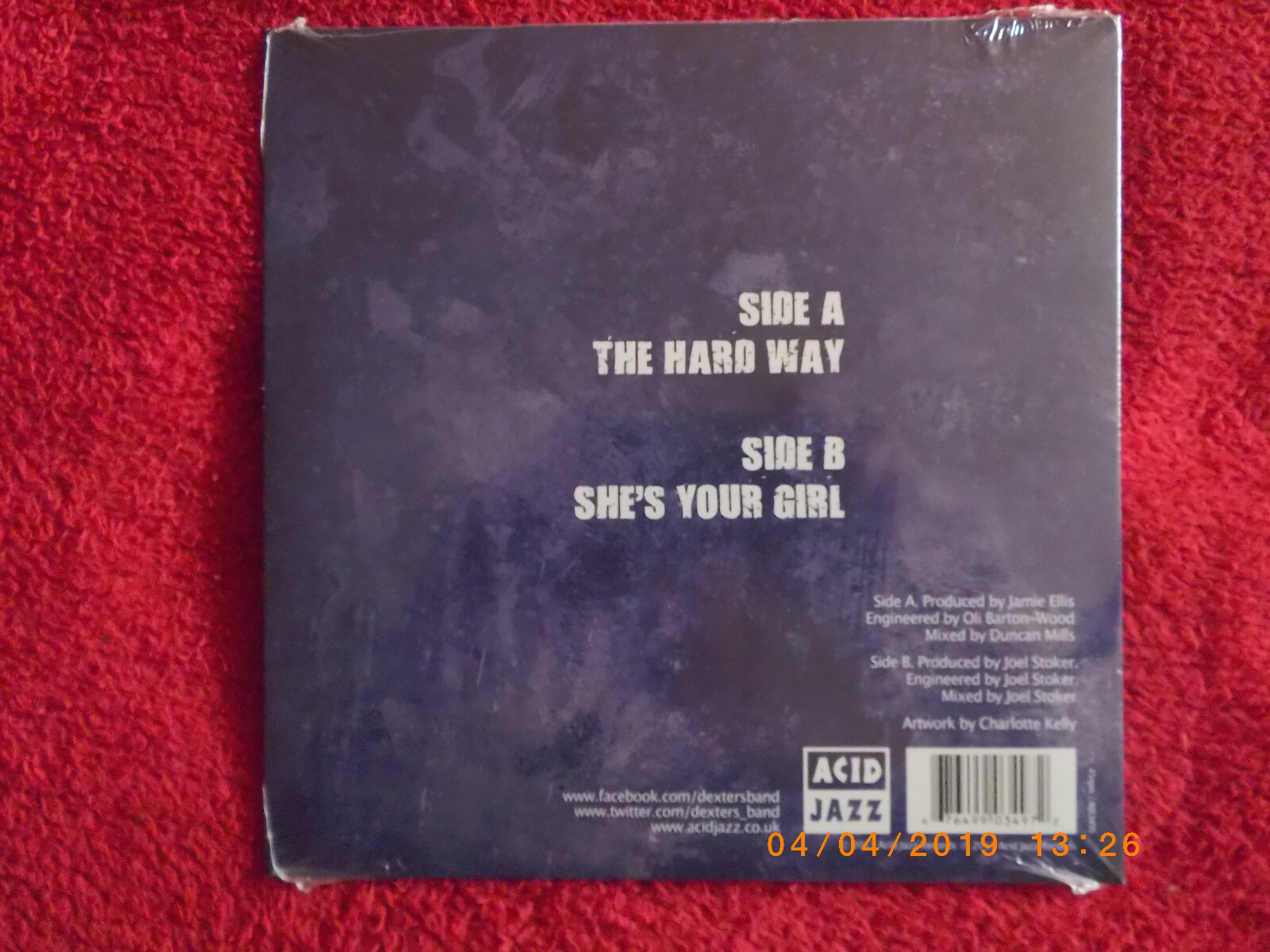 Dexters – The hard way / She´s your girl (45 U/min), Bild 2