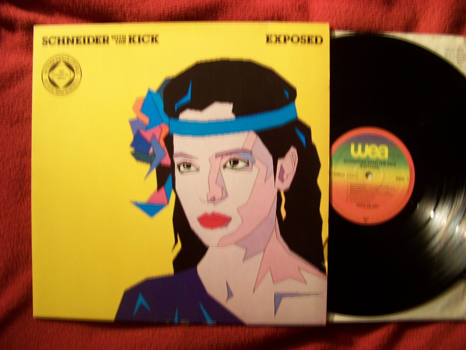 Schneider with the Kick – Exposed (LP, WEA Records, 1982)