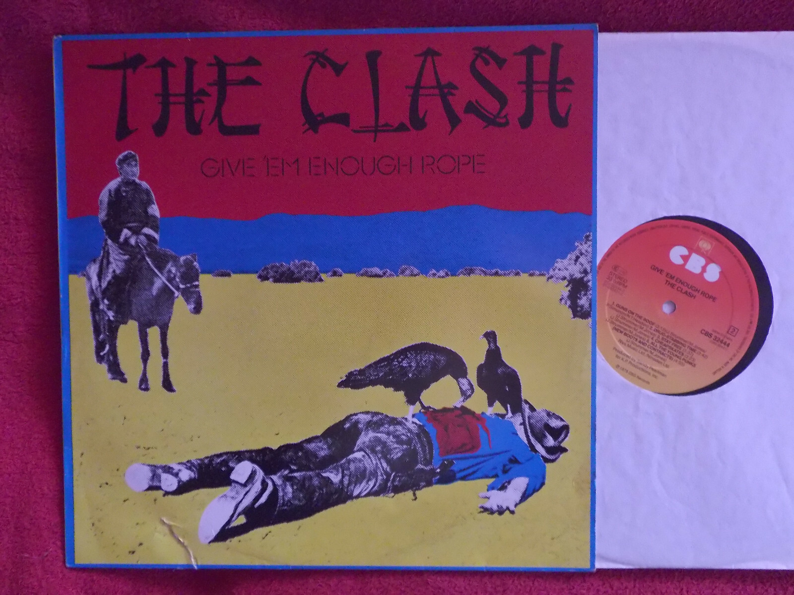 The Clash – Give 'em enough rope (LP, 1978, Niederlande)