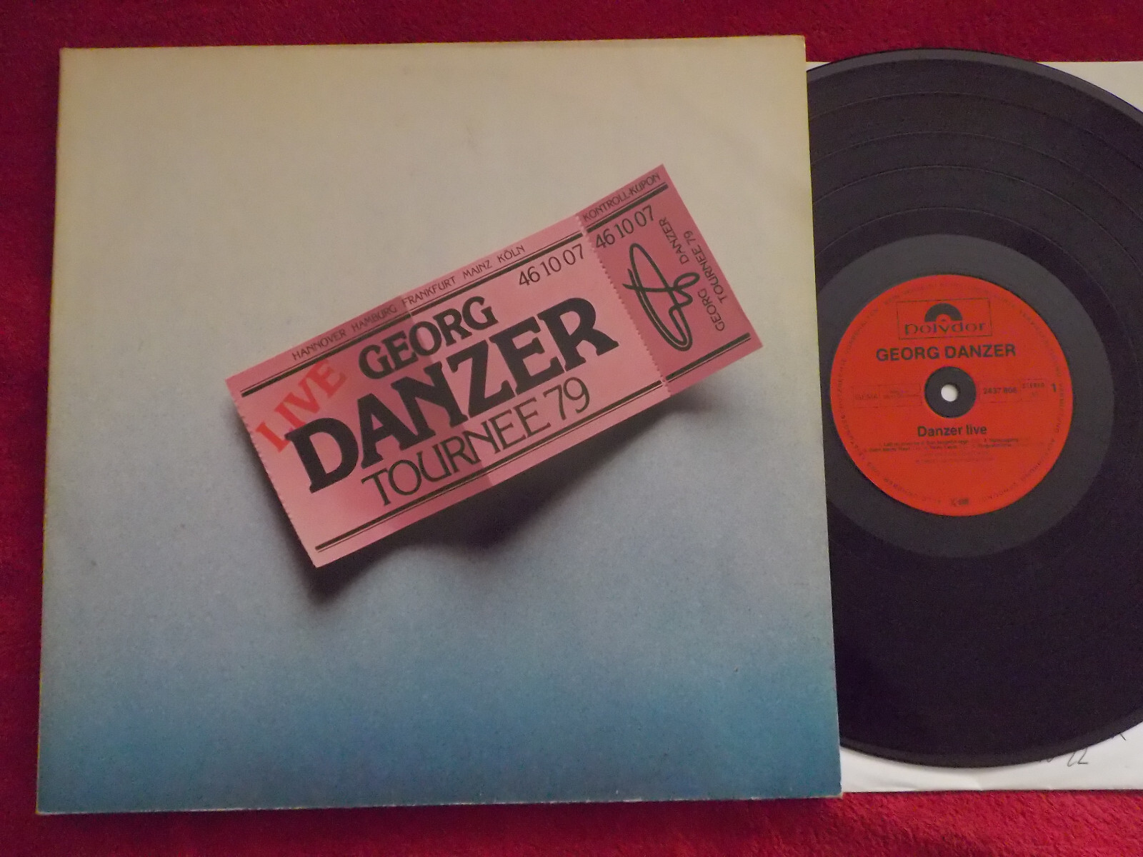 Georg Danzer – Tournee 79 (Doppel-LP, Polydor)