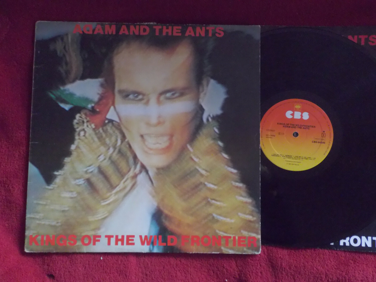 Adam and the Ants – Kings of the Wild Frontier | CBS 84549, Niederlande, 1980, LP