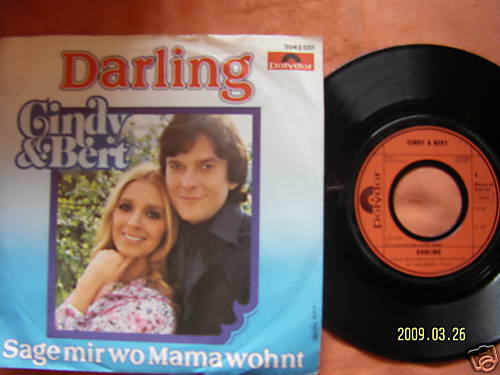 Cindy & Bert – Darling / Sage mir wo Mama wohnt (Single, 1978)