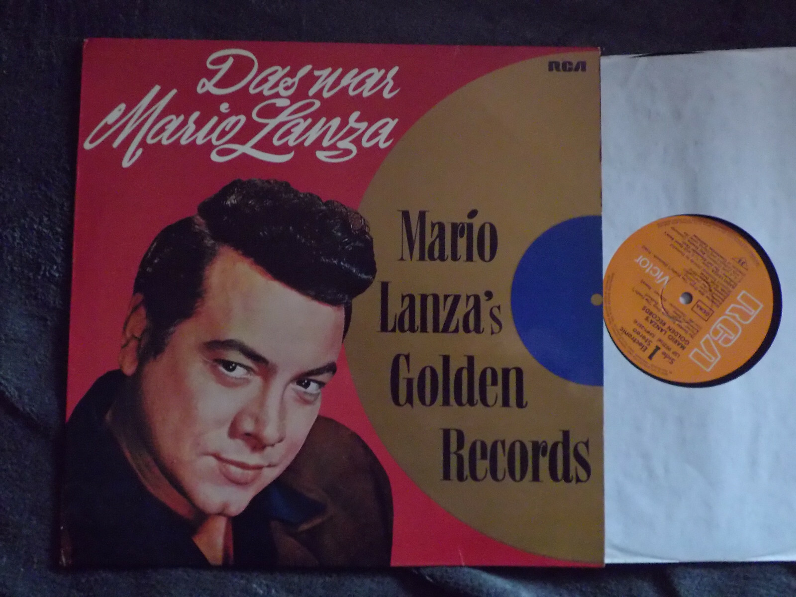 Mario Lanza – Das war Mario Lanza (LP, RCA Records, LSP  9921)