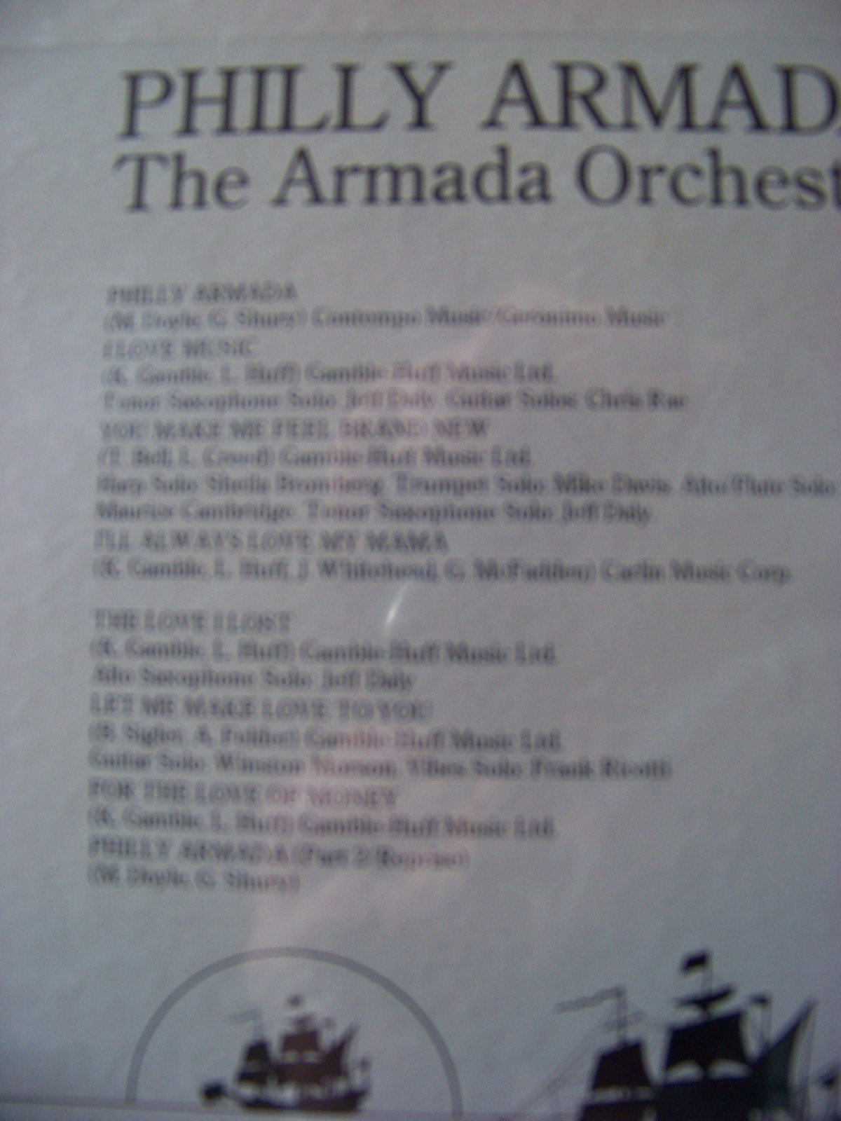 The Armada Orchestra – Philly Armada (12-Inch-LP), Bild 2