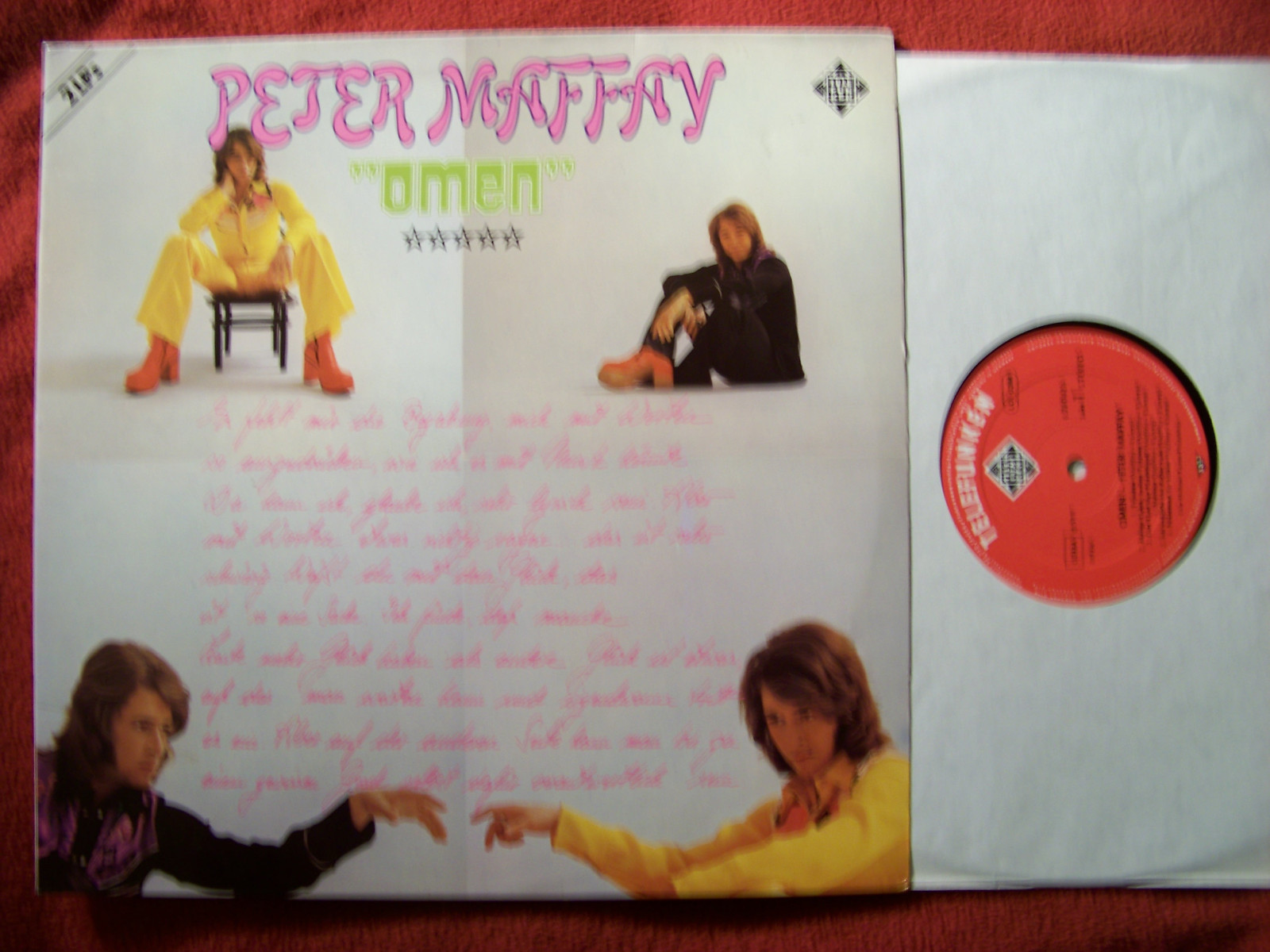 Peter Maffay – Omen | Doppel-LP, Telefunken Records, 1973