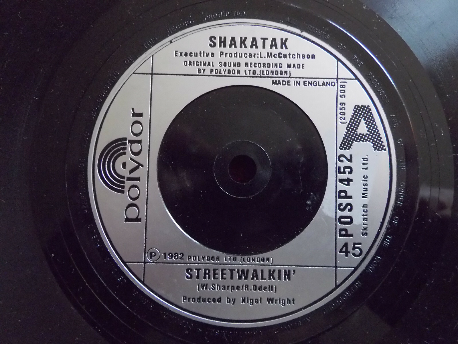 Shakatak – Streetwalkin´ / Go for it | Polydor Single, UK 1982