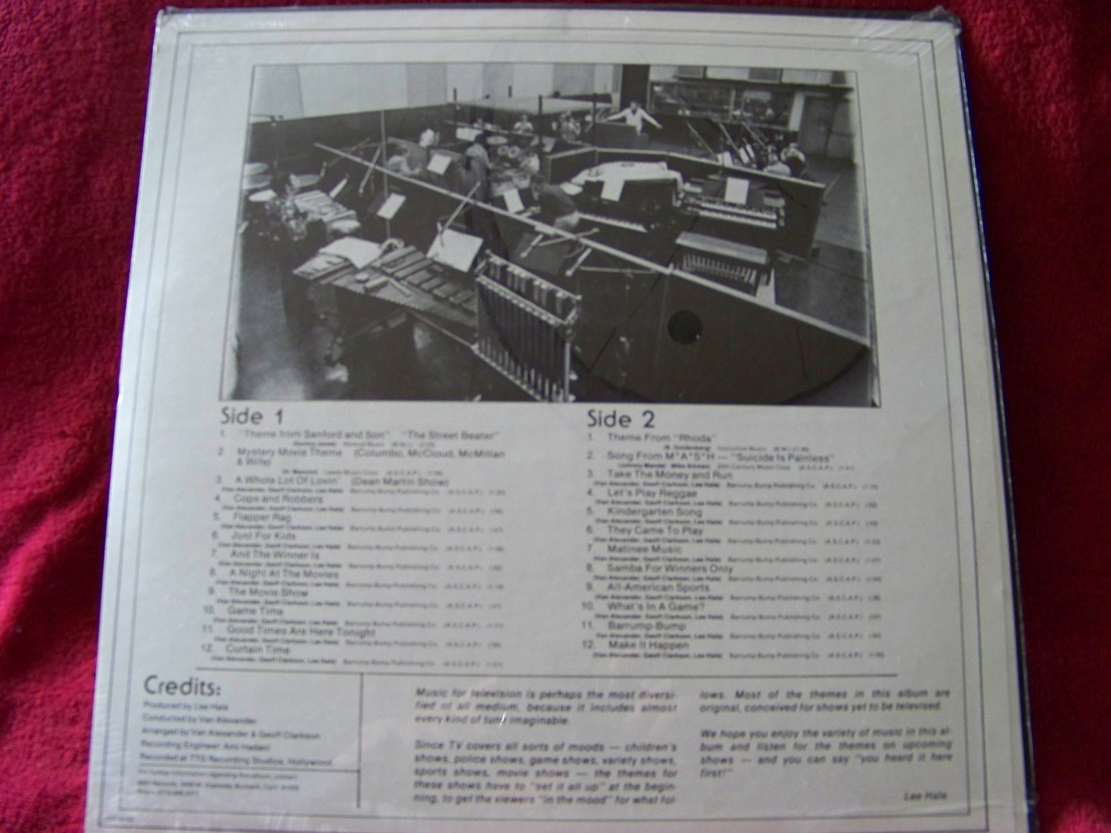 Van Alexander & Geoff Clarkson – TV Themes (LP, US), Bild 2