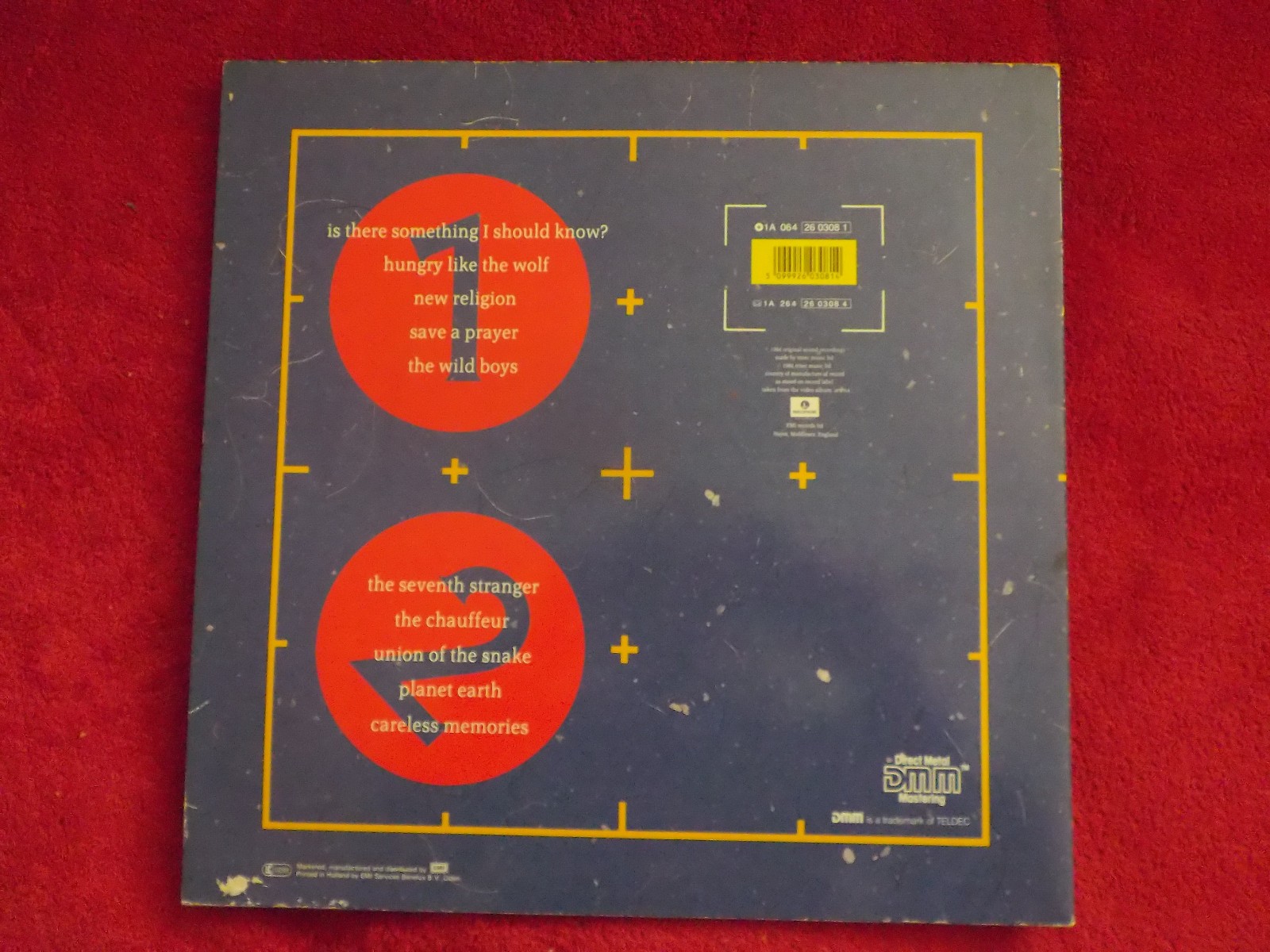 Duran Duran – Arena (LP, Parlophone, 1984), Bild 5