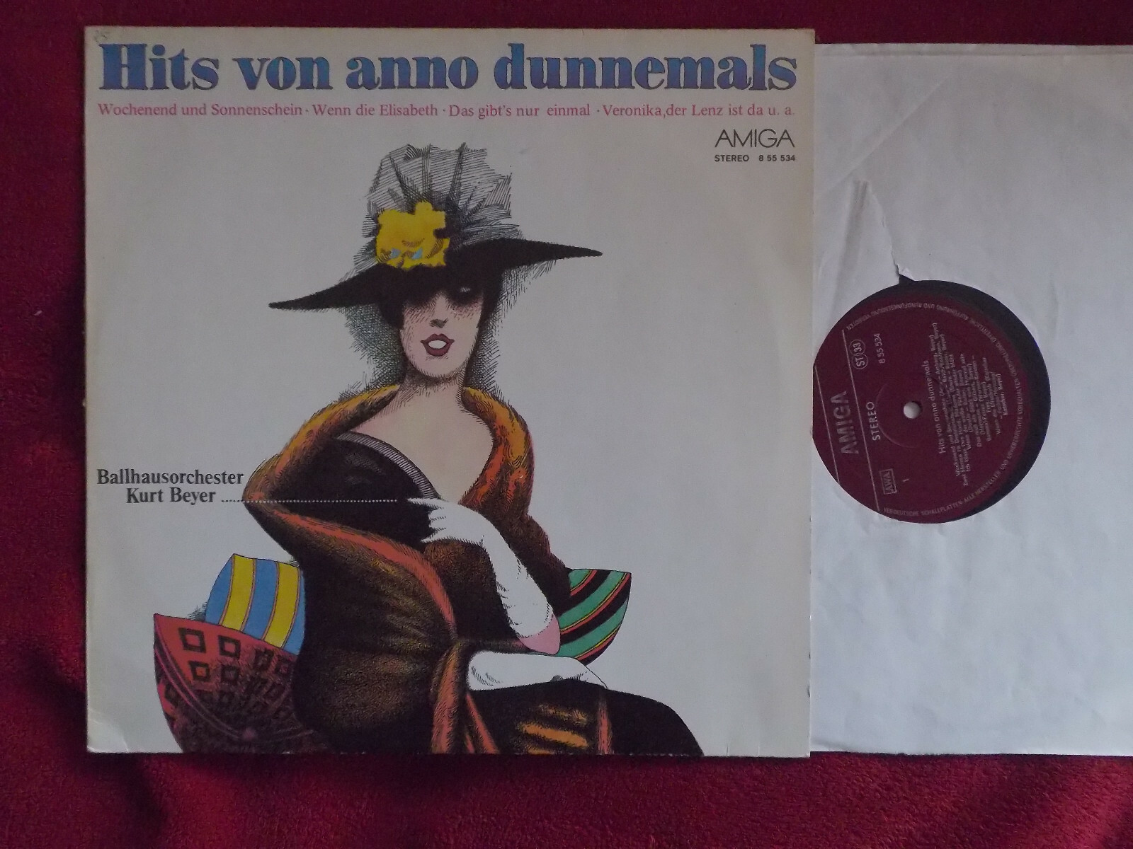 Ballhausorchester Kurt Beyer – Hits von anno dunnemals | Amiga LP, DDR 1977