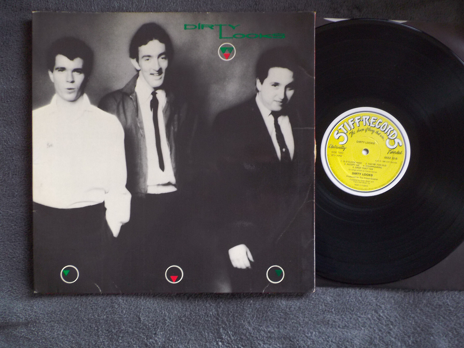 Dirty Looks – Dirty Looks (LP, Stiff Records, SEEZ 22)