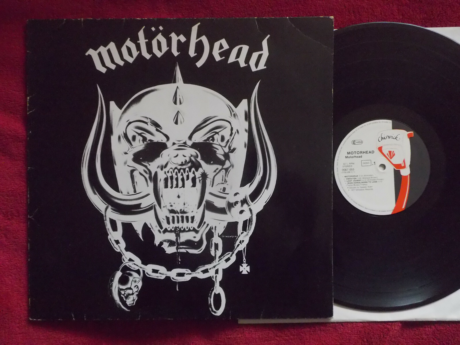 Motörhead – Motörhead (LP, Chiswick Records, 1977)