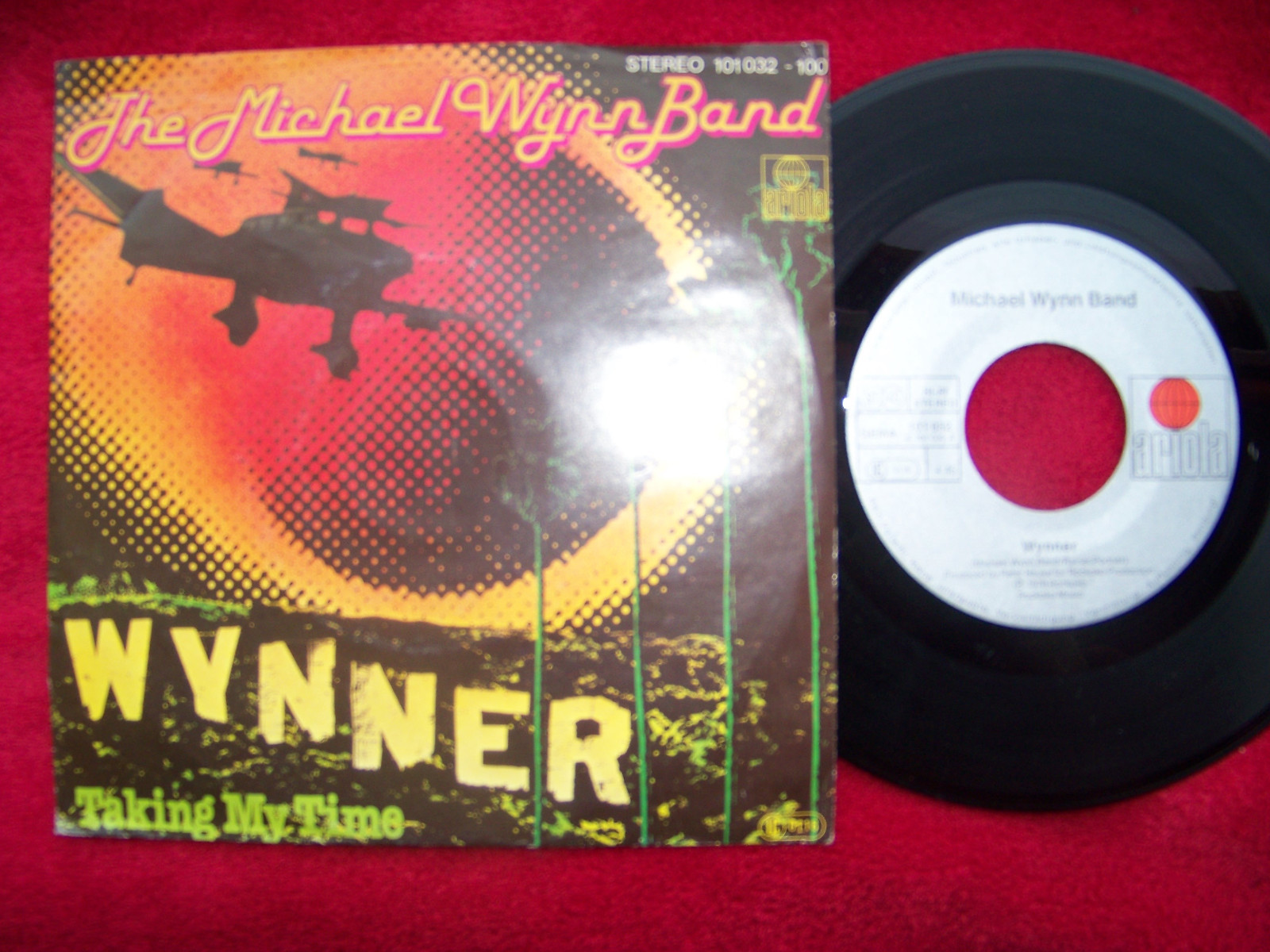 The Michael Wynn Band – Wynner / Taking my time (Ariola Single)