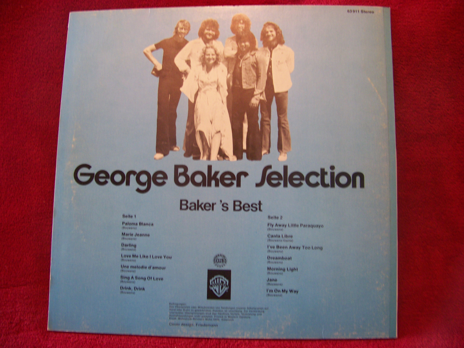 George Baker Selection – Baker´s best (Club-Sonderauflage, LP), Bild 2
