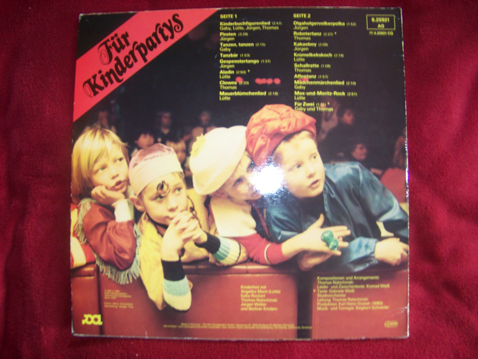 Kinderfest Natschinski – Kinderfest (LP, Pool, 1984), Bild 2