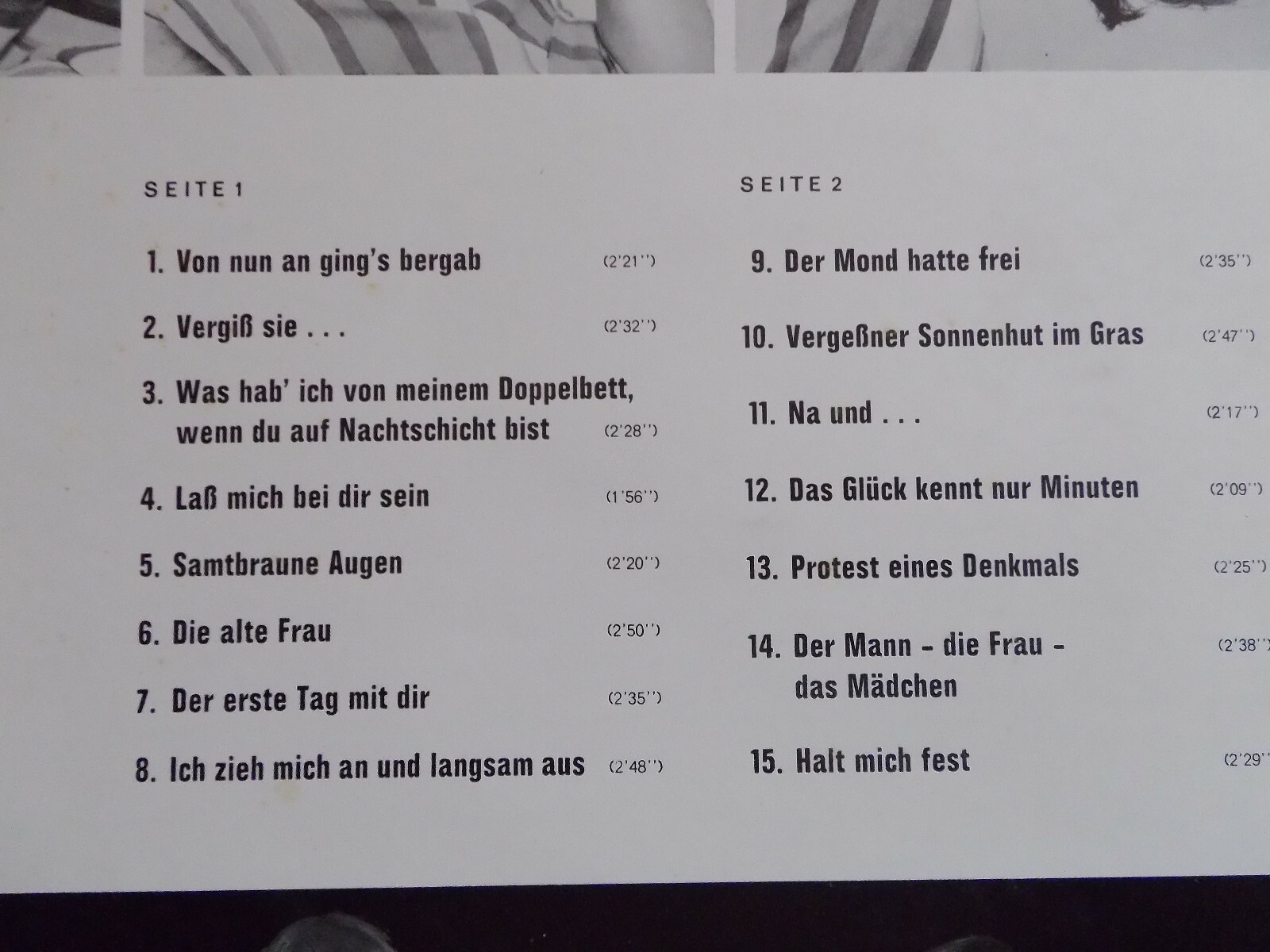 Hildegard Knef – Halt mich fest | Decca Royal Sound Records LP, Bild 4