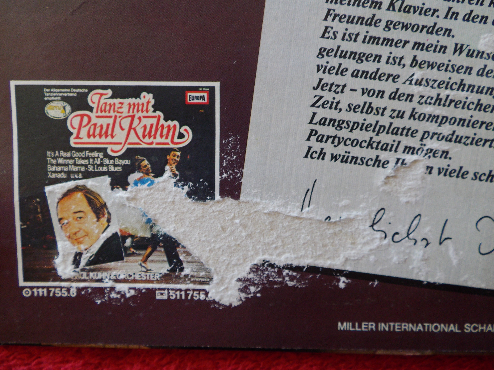Paul Kuhn – Paul´s Party (Europa Records, 111 756.4), Bild 5