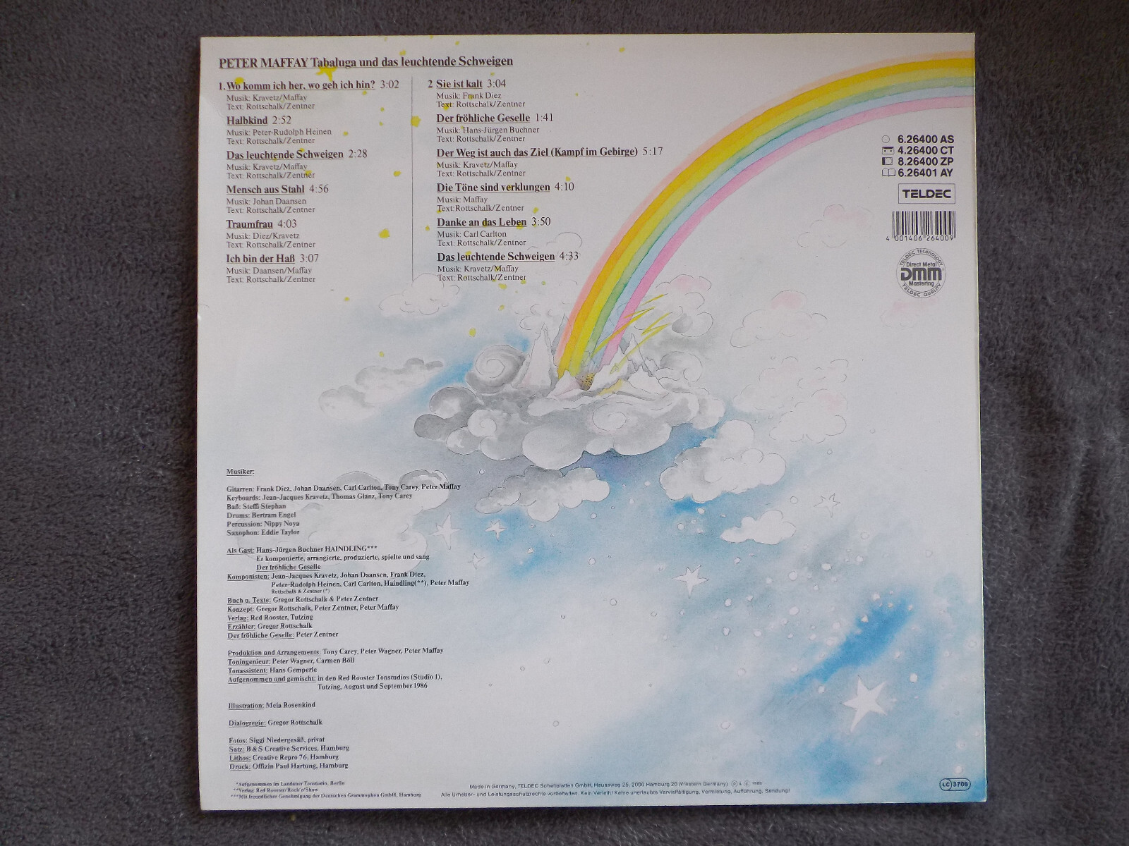 Peter Maffay – Tabaluga und das leichtende Schweigen (Teldec, 1986, LP), Bild 2
