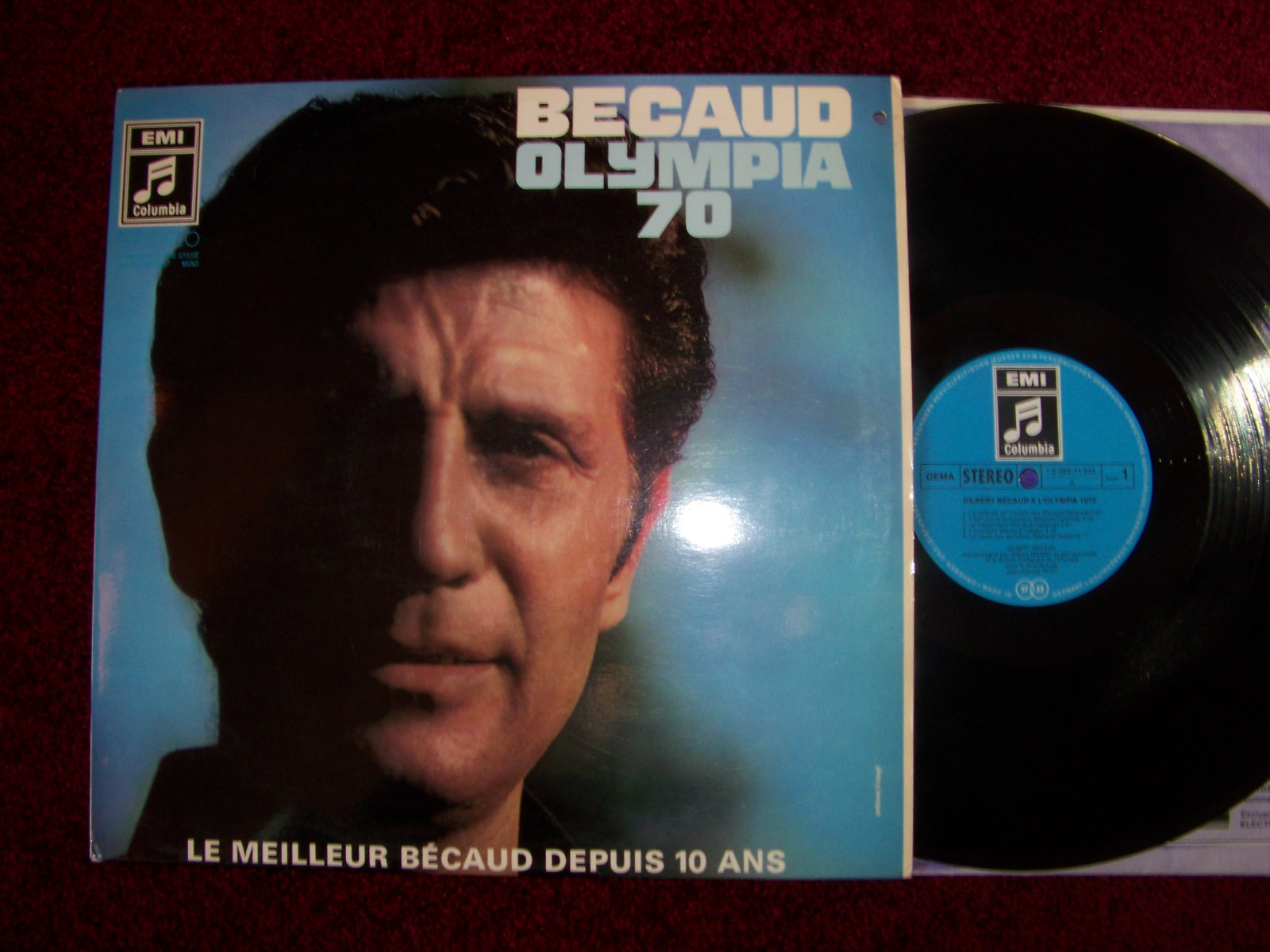 Gilbert Becaud – Olympia 70 (LP)