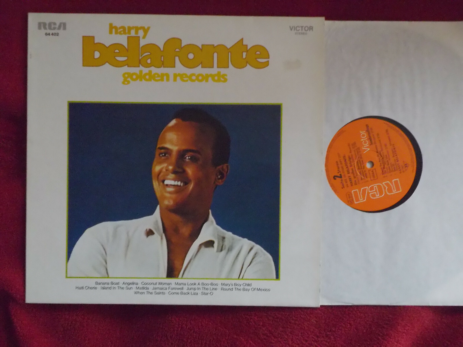 Harry Belafonte – Golden Records | RCA Records Sonderauflage 64 402