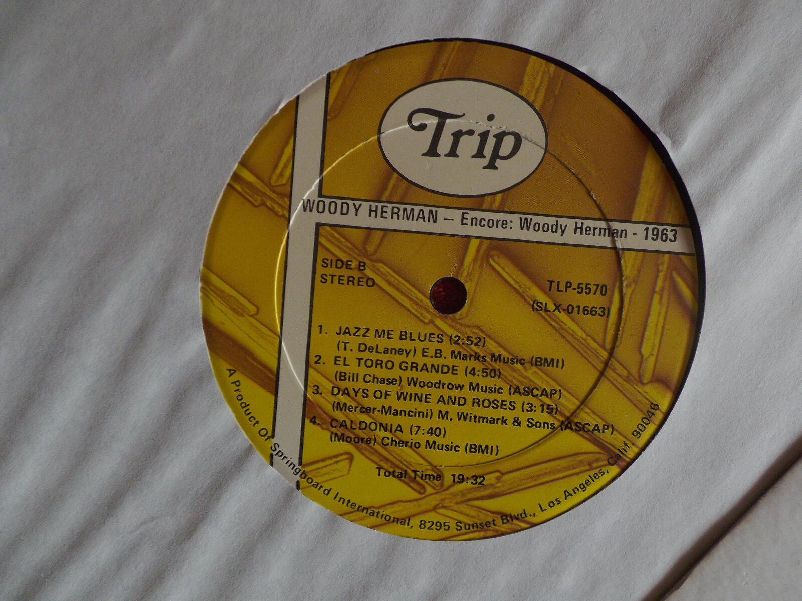 Woody Herman – 1963 Encore (Trip Records, TLP - 5570), Bild 2